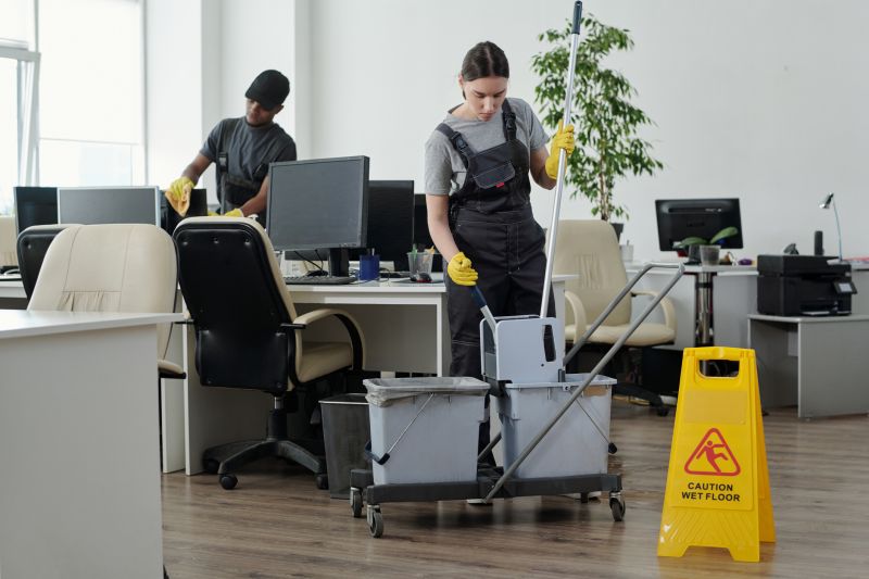 Commercial Kitchen Mopping in Denton, TX